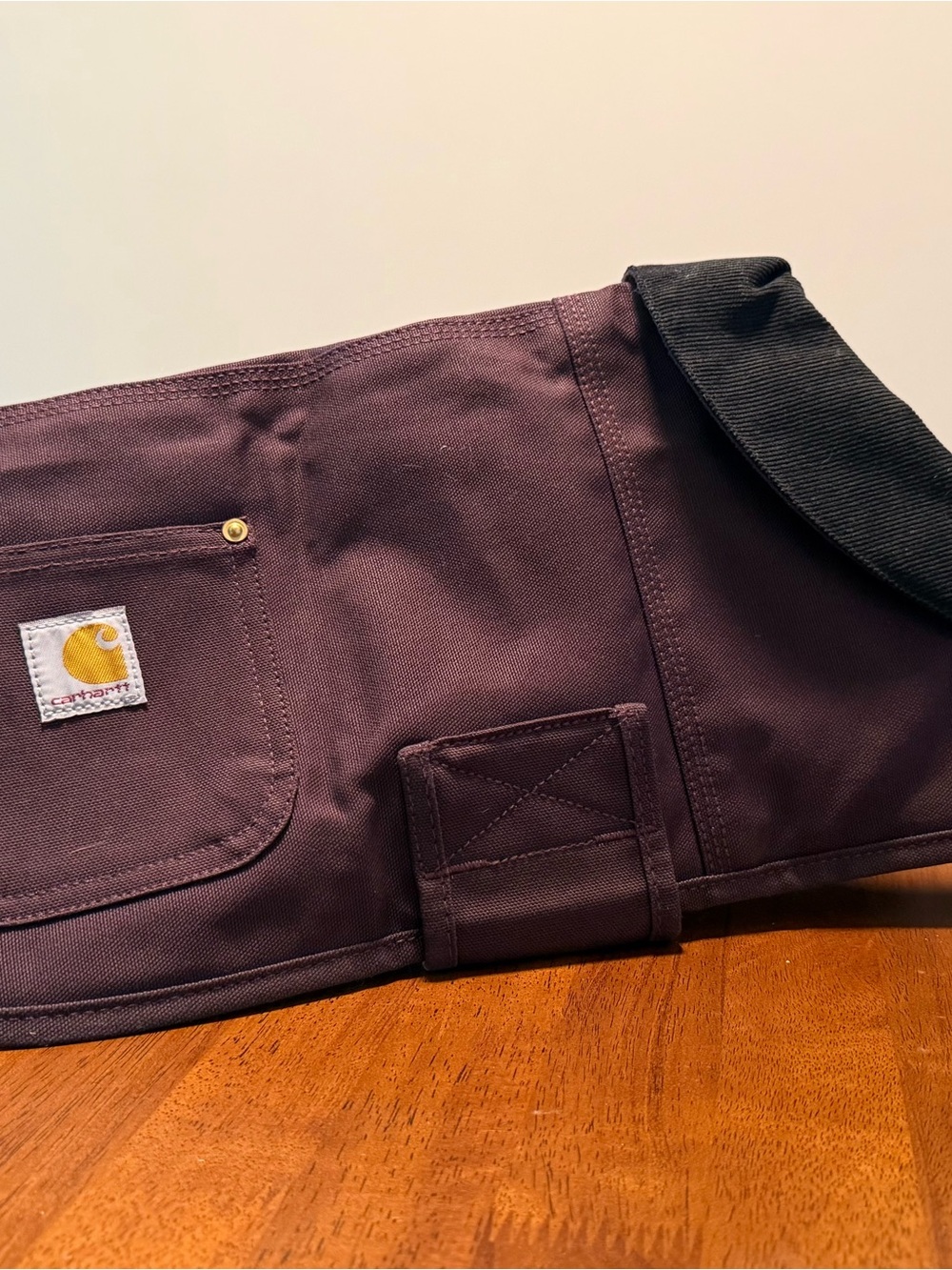 Carhartt Firm Duck Canvas Insulated Weather Resistant Jacket Dog Coat - Medium